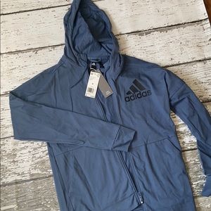 NWT Adidas Light-weight Zipper Hoodie